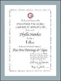 Artisan Certificate